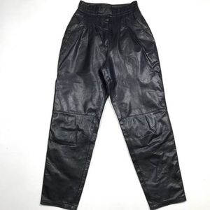 VINTAGE TOFFS SPIEGEL LEATHER PANTS